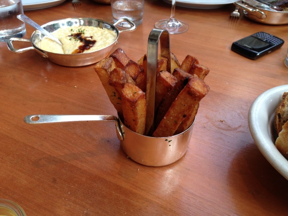 The BDT Triple Cut Fries -- at first glance, they almost look like churros.