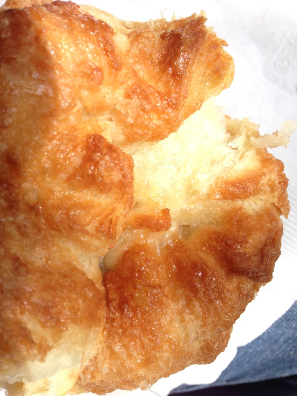 Is that custard inside? Nope, that's just straight-up buttery dough.